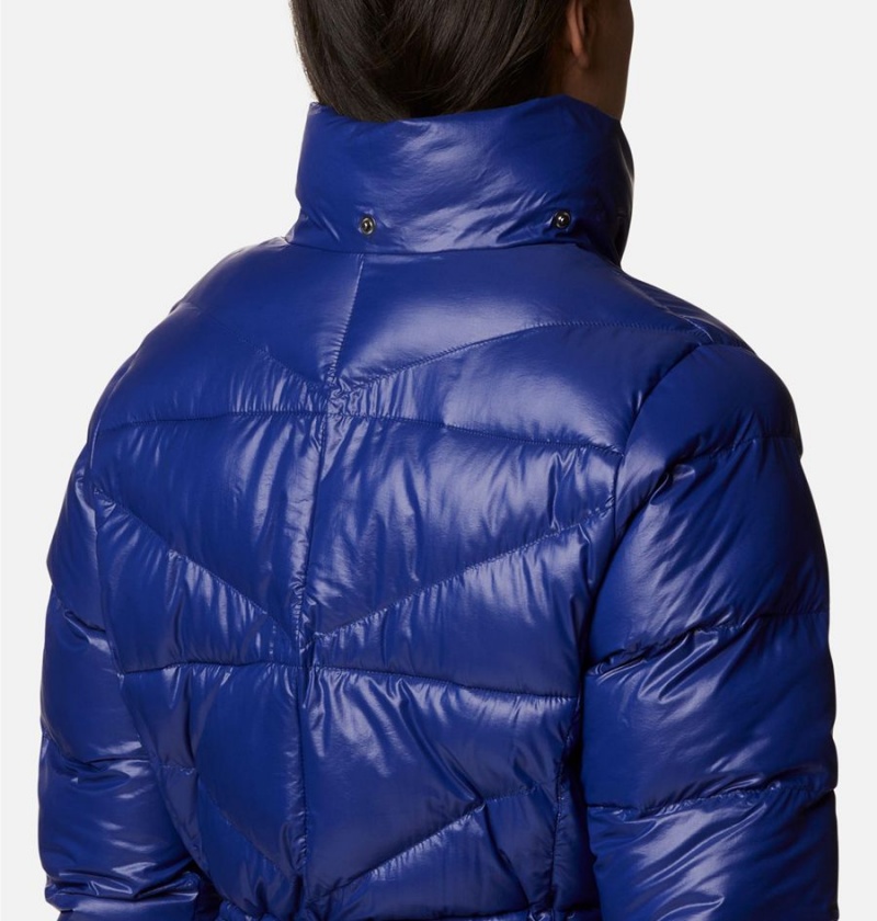 Blue Women's Columbia Peak to Park Mid Insulated Puffer Jacket | SPYUL-6321