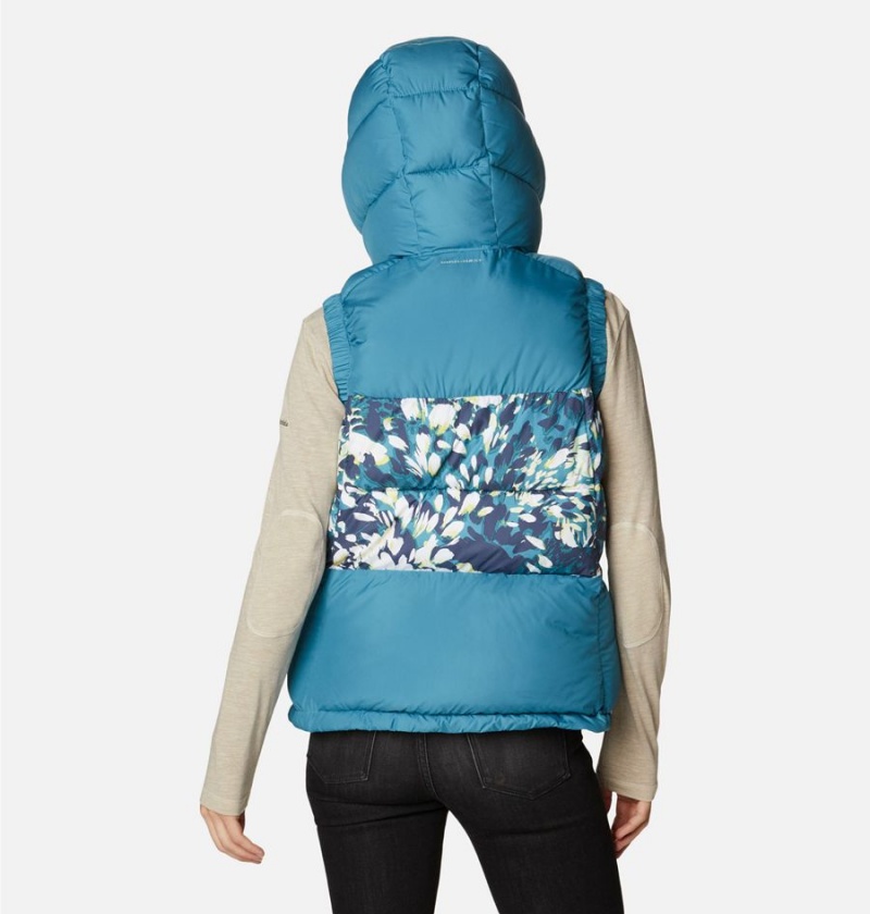 Blue Women's Columbia Pike Lake II Insulated Vest | JPKUD-8794