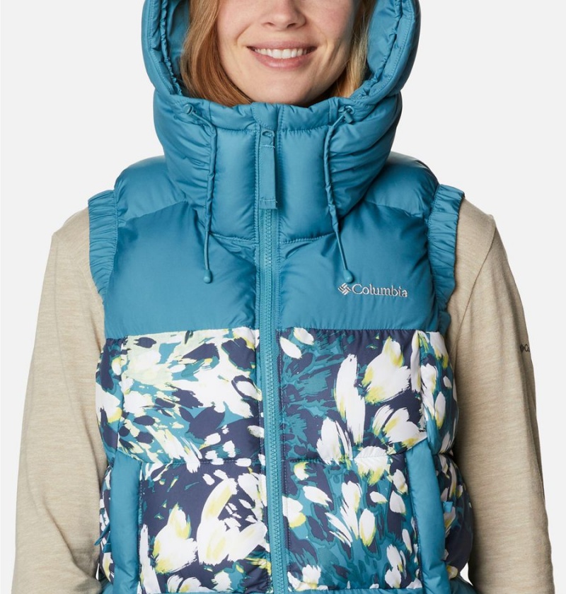 Blue Women's Columbia Pike Lake II Insulated Vest | JPKUD-8794