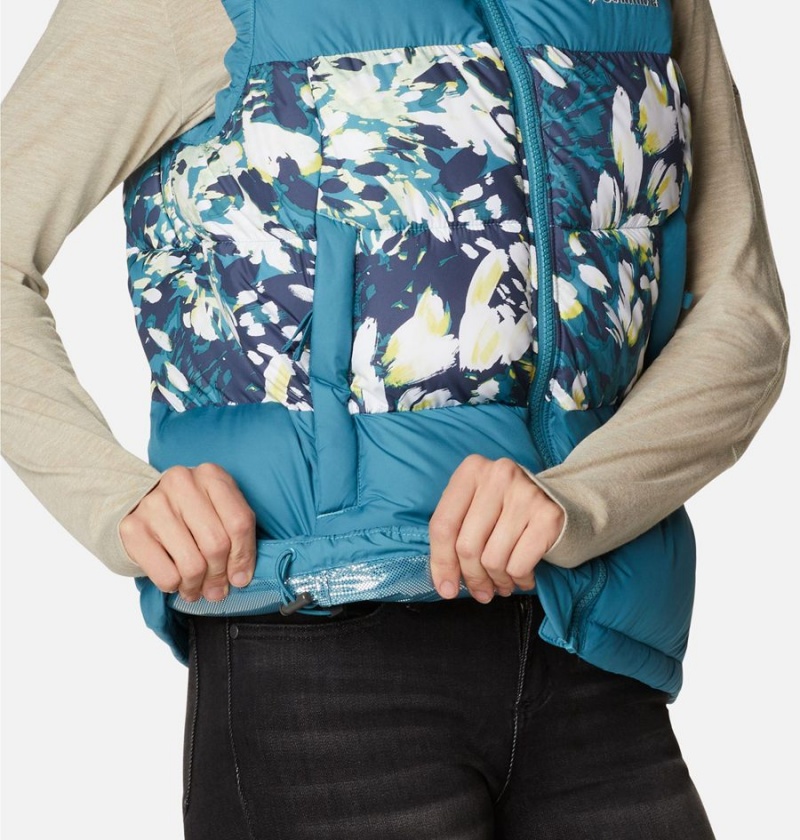 Blue Women's Columbia Pike Lake II Insulated Vest | JPKUD-8794