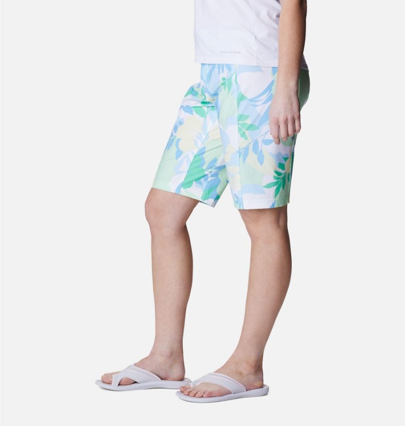 Blue Women's Columbia Pleasant Creek Board Shorts | ZIOPK-5209