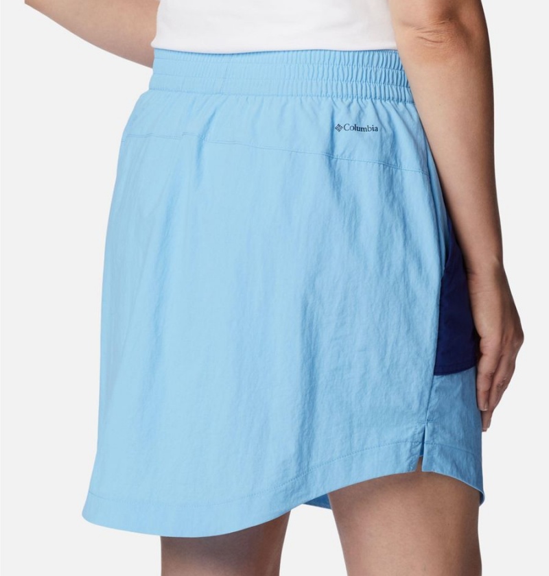 Blue Women's Columbia Summerdry Skirts | ZWJRM-3679