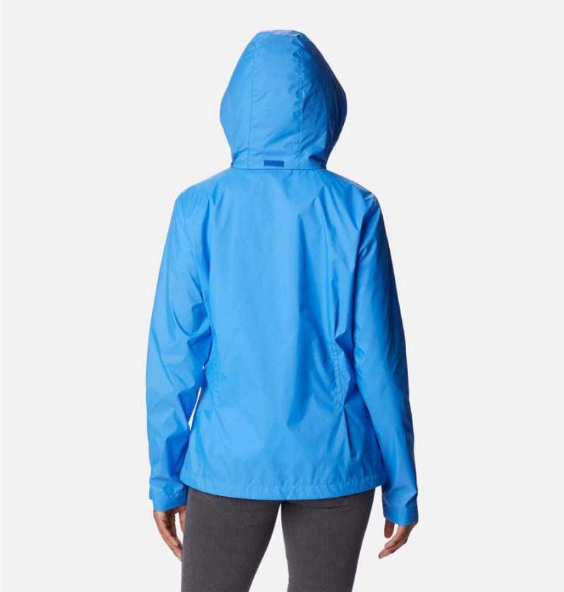 Blue Women's Columbia Switchback III Rain Jacket | EZALT-6125