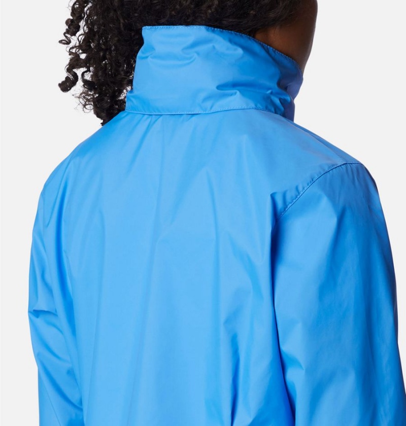 Blue Women's Columbia Switchback III Rain Jacket | EZALT-6125