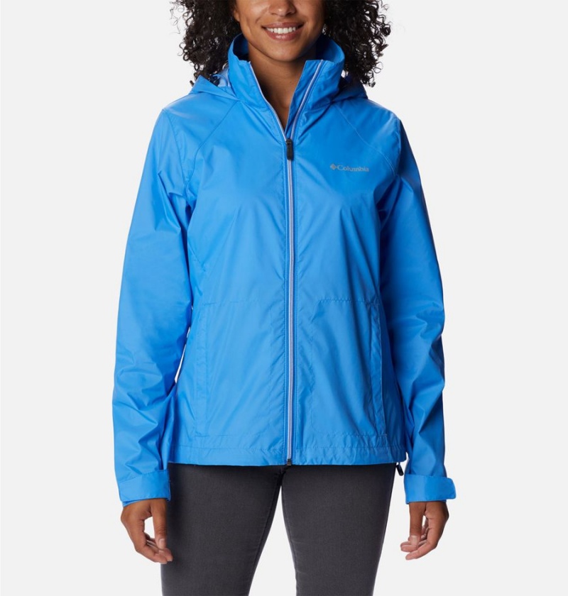 Blue Women\'s Columbia Switchback III Rain Jacket | EZALT-6125