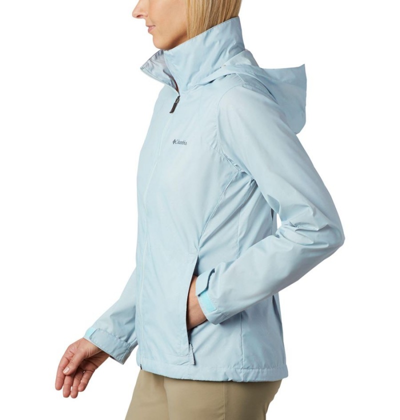 Blue Women's Columbia Switchback III Rain Jacket | POTZQ-0413