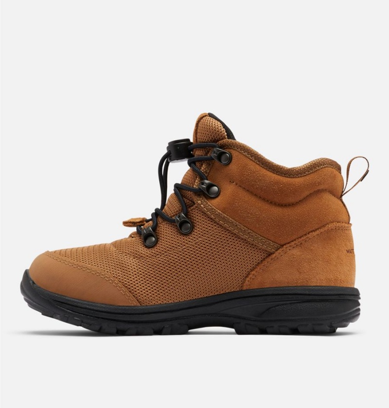 Brown Kids' Columbia Fairbanks Mid Boots | RMOKY-2764