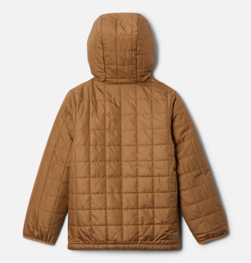 Brown Kids' Columbia Rugged Ridge Sherpa Lined Jacket | TOIGX-5327