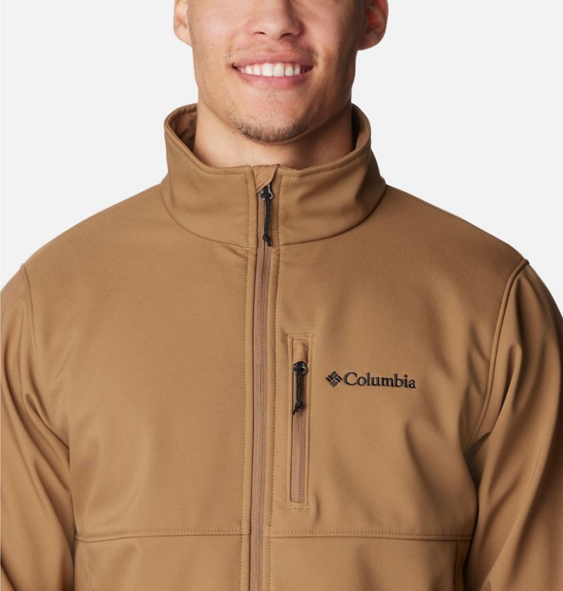 Brown Men's Columbia Ascender Softshell Jackets | XVOUR-2498