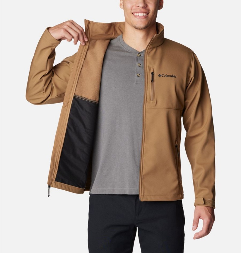 Brown Men's Columbia Ascender Softshell Jackets | XVOUR-2498