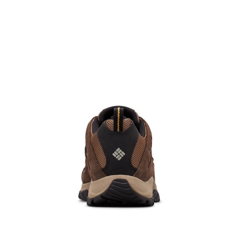 Brown Men's Columbia Crestwood Hiking Shoes | TKOCR-0291