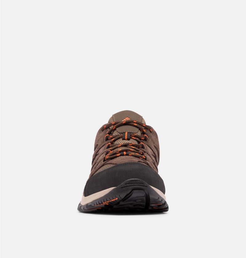 Brown Men's Columbia Crestwood Hiking Shoes | LTFVU-2069