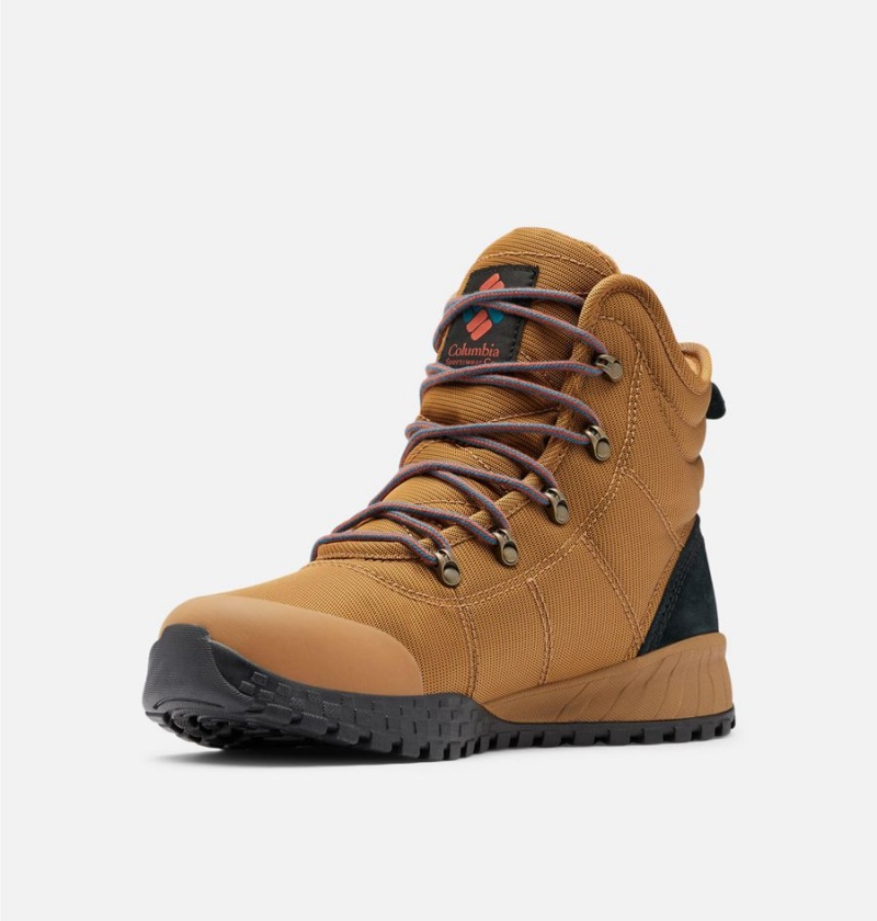 Brown Men's Columbia Fairbanks Omni Heat Boots | VCPBT-4702