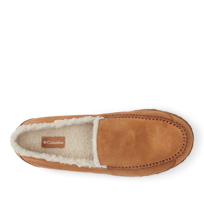 Brown Men's Columbia Fairhaven Slippers | GCSDW-8301