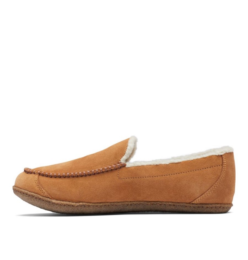 Brown Men's Columbia Fairhaven Slippers | GCSDW-8301