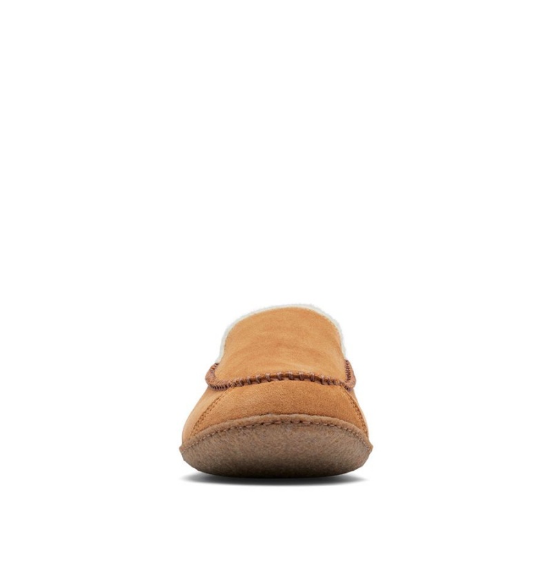 Brown Men's Columbia Fairhaven Slippers | GCSDW-8301