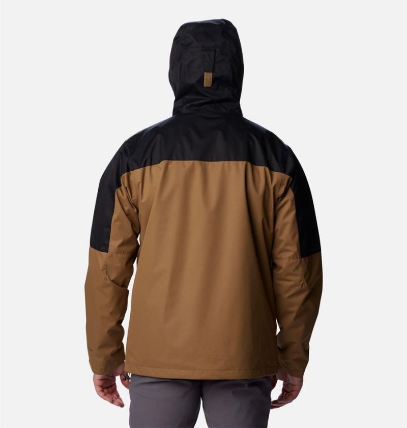 Brown Men's Columbia Hikebound Interchange 3 In 1 Jackets | JYORG-6904