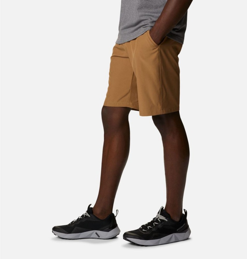 Brown Men's Columbia Kenvile Lake Shorts | SVTKW-5796