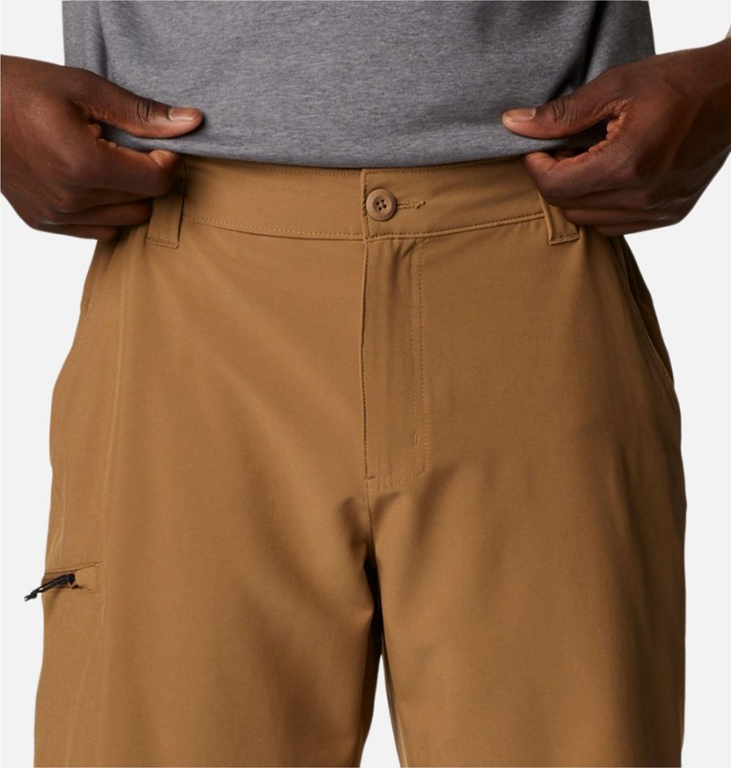 Brown Men's Columbia Kenvile Lake Shorts | SVTKW-5796