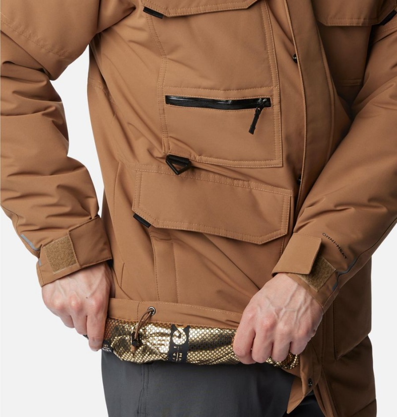 Brown Men's Columbia Landroamer Coats | RPHTY-0479