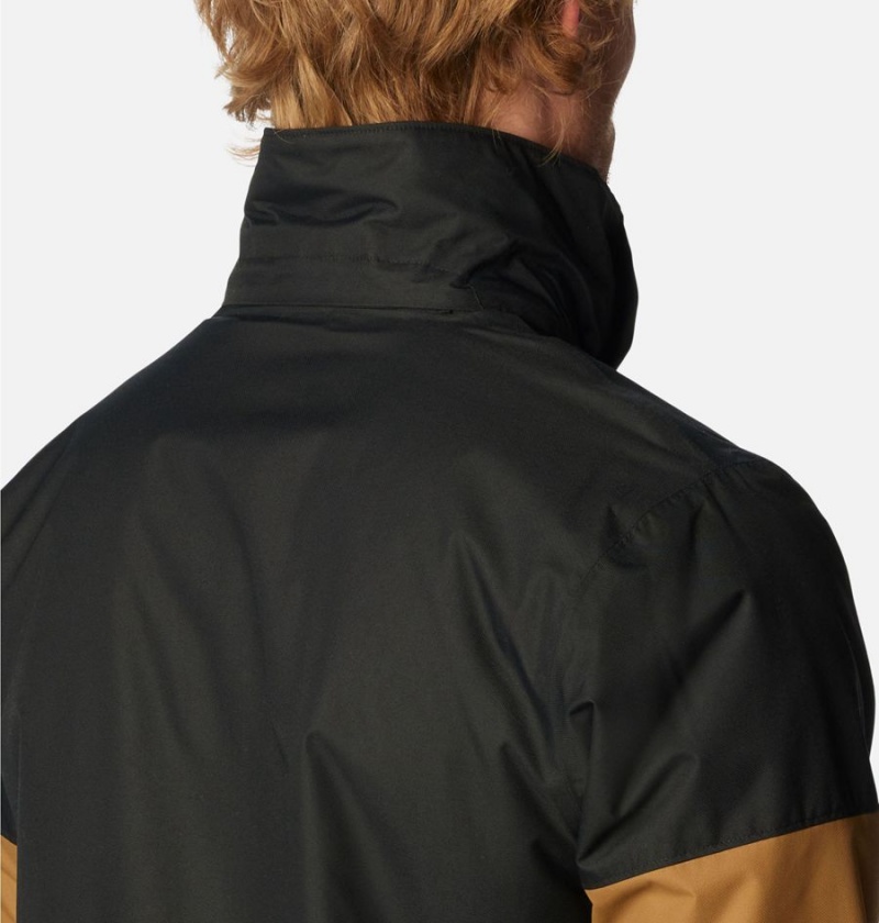 Brown Men's Columbia Last Tracks Insulated Ski Jacket | BHTUX-5814