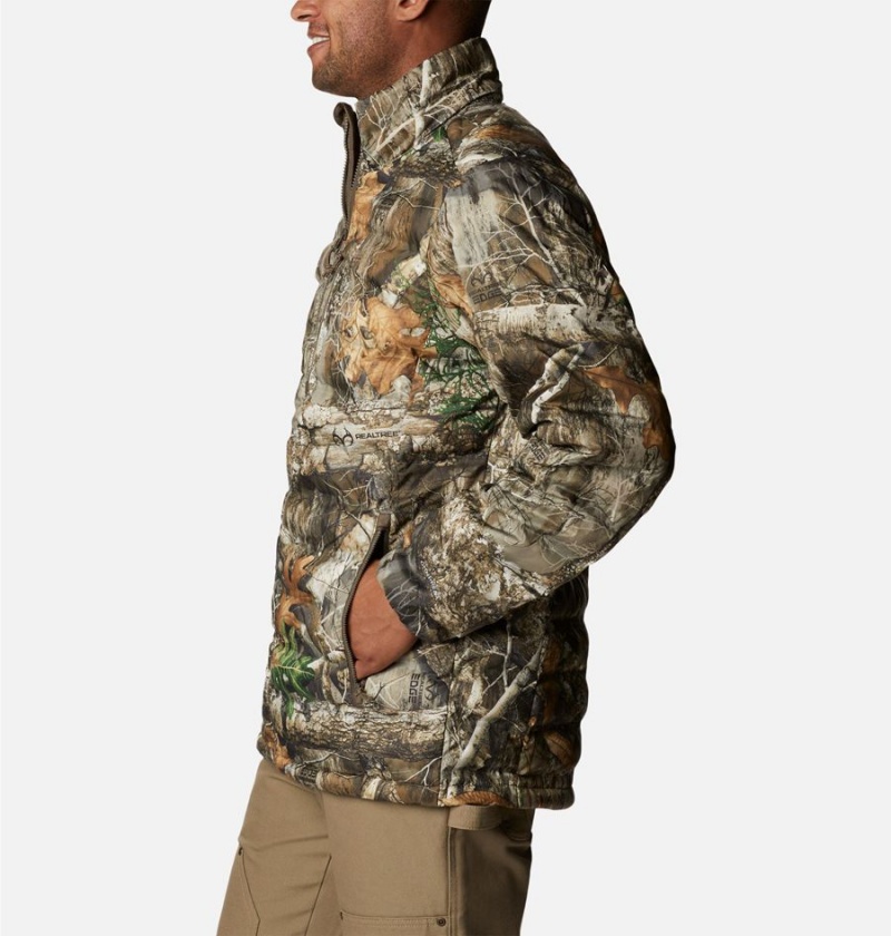 Brown Men's Columbia PHG Trophy Rack Omni Heat Heat Seal Puffer Insulated Puffer Jacket | MLTDQ-5268