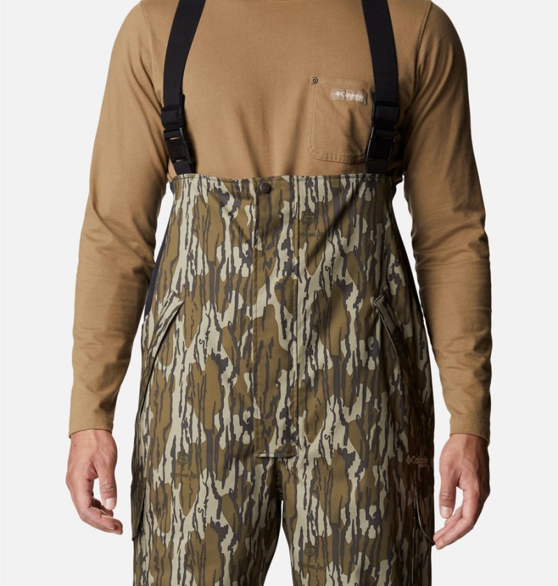 Brown Men's Columbia PHG Widgeon III Bib Pants | LWYDN-7860