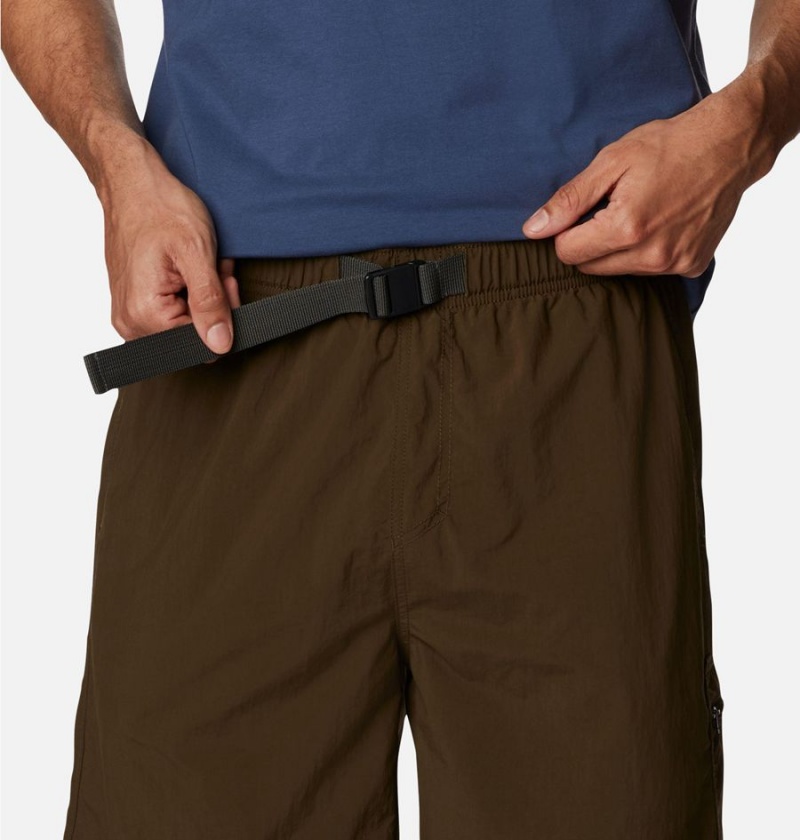 Brown Men's Columbia Palmerston Peak Water Shorts | TMALH-2536