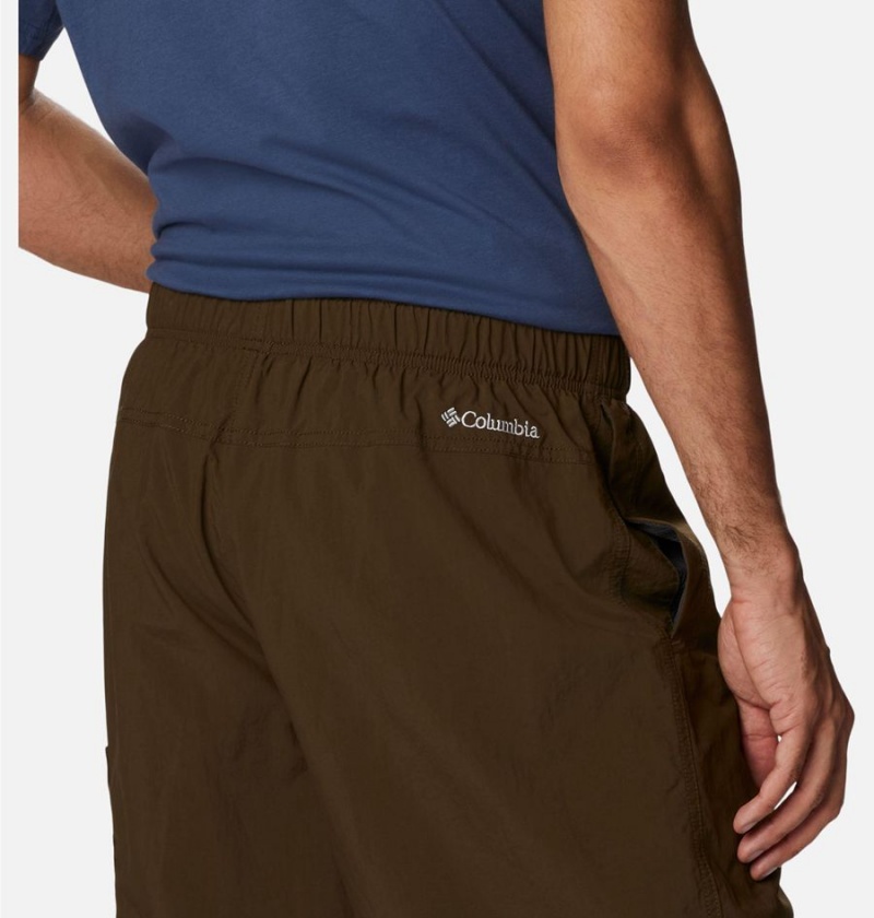 Brown Men's Columbia Palmerston Peak Water Shorts | TMALH-2536