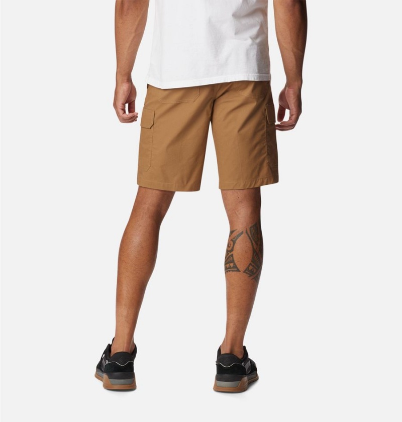 Brown Men's Columbia Rapid Rivers Shorts | LVAJM-1503