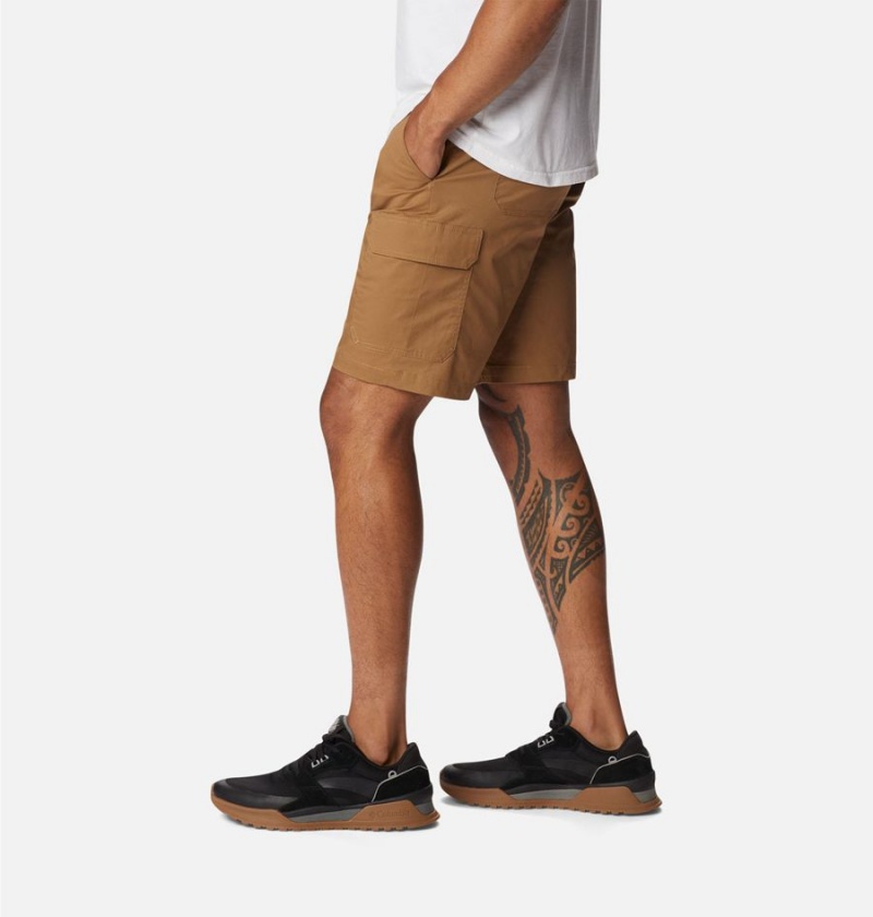 Brown Men's Columbia Rapid Rivers Shorts | LVAJM-1503