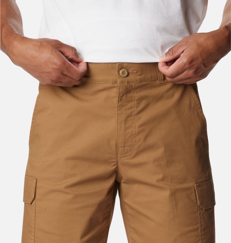 Brown Men's Columbia Rapid Rivers Shorts | LVAJM-1503