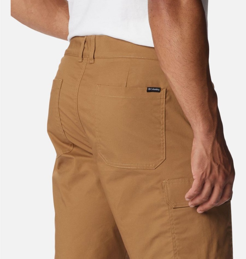 Brown Men's Columbia Rapid Rivers Shorts | LVAJM-1503