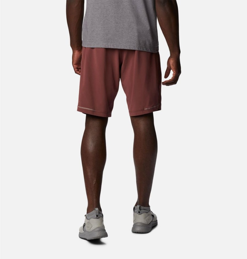 Brown Men's Columbia Stealth Camp Active Shorts | CUTLO-8294