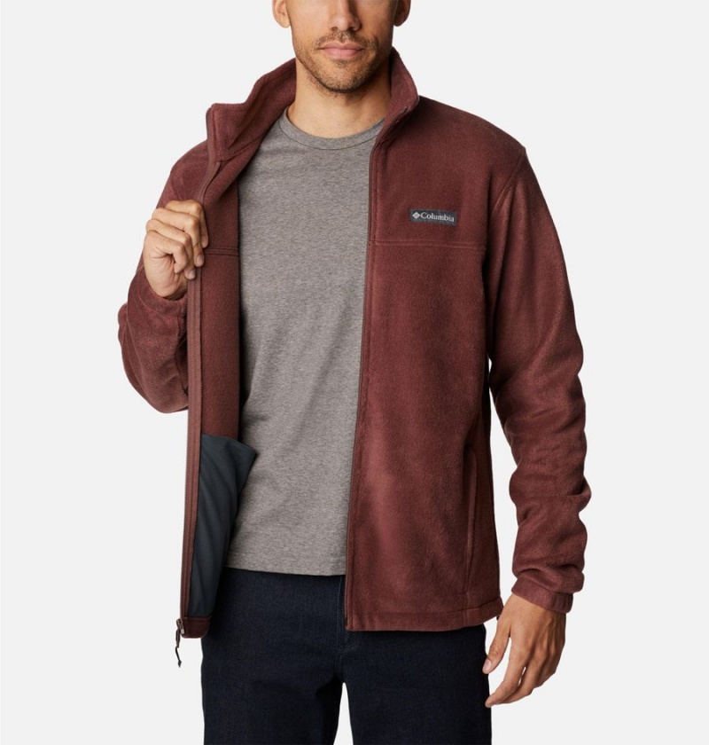 Brown Men's Columbia Steens Mountain 2.0 Full Zip Fleece Jacket | MLKNY-1962