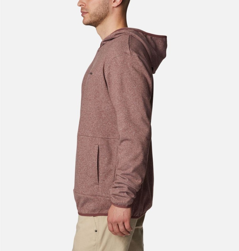 Brown Men's Columbia Stone Canyon Hoodie | CEGXD-7890