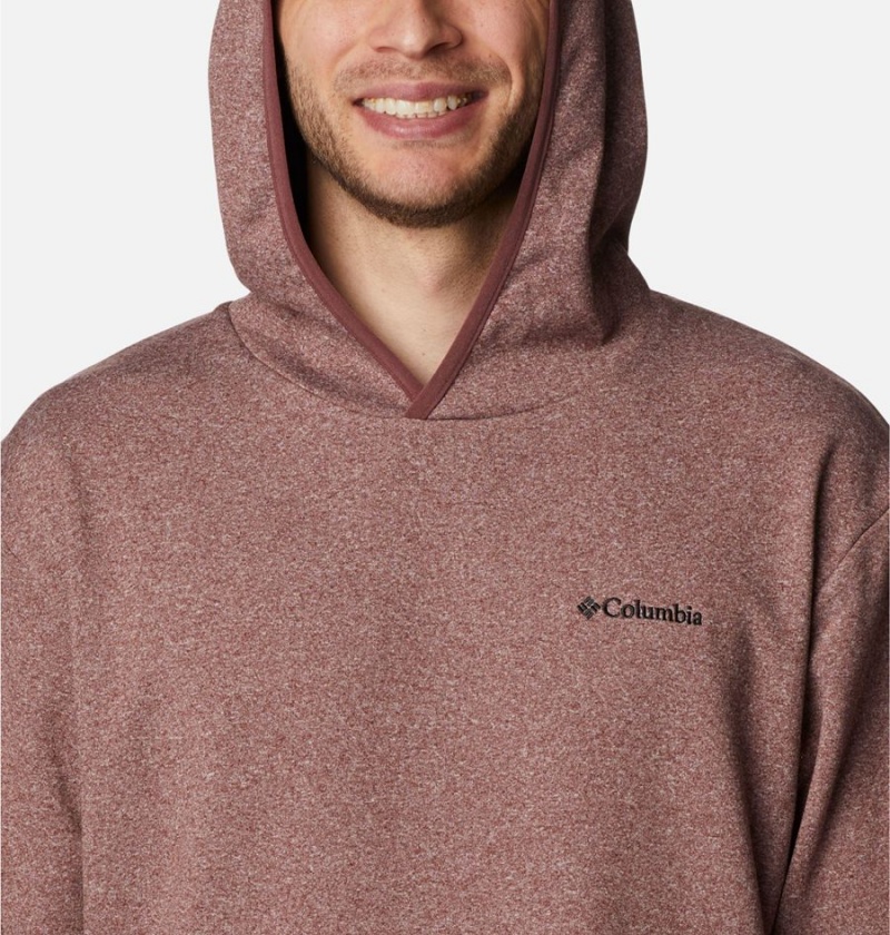 Brown Men's Columbia Stone Canyon Hoodie | CEGXD-7890