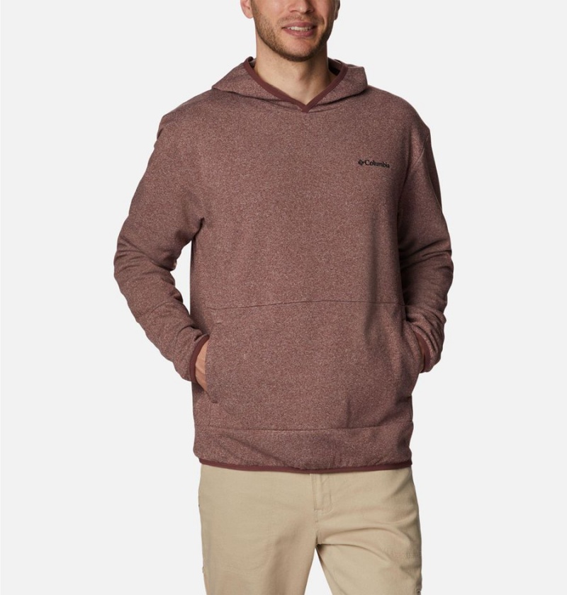 Brown Men's Columbia Stone Canyon Hoodie | CEGXD-7890