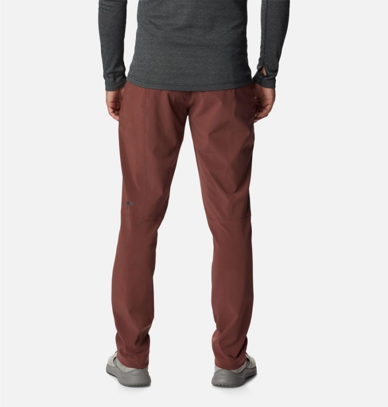 Brown Men's Columbia Titan Pass Pants | AXNZQ-2159