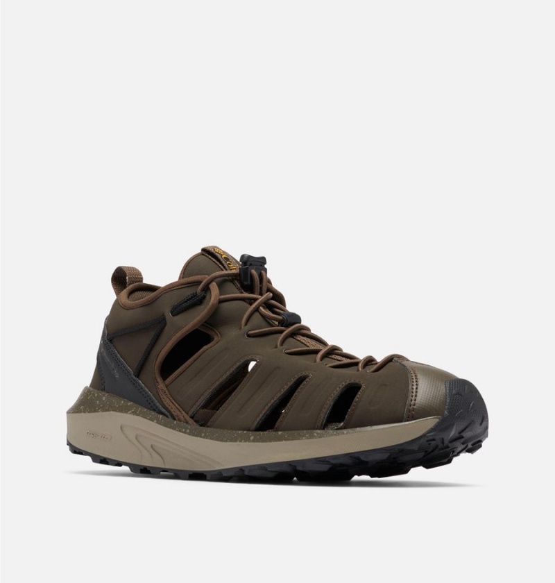 Brown Men's Columbia Trailstorm H20 Shoe Sandals | GOQCW-5097