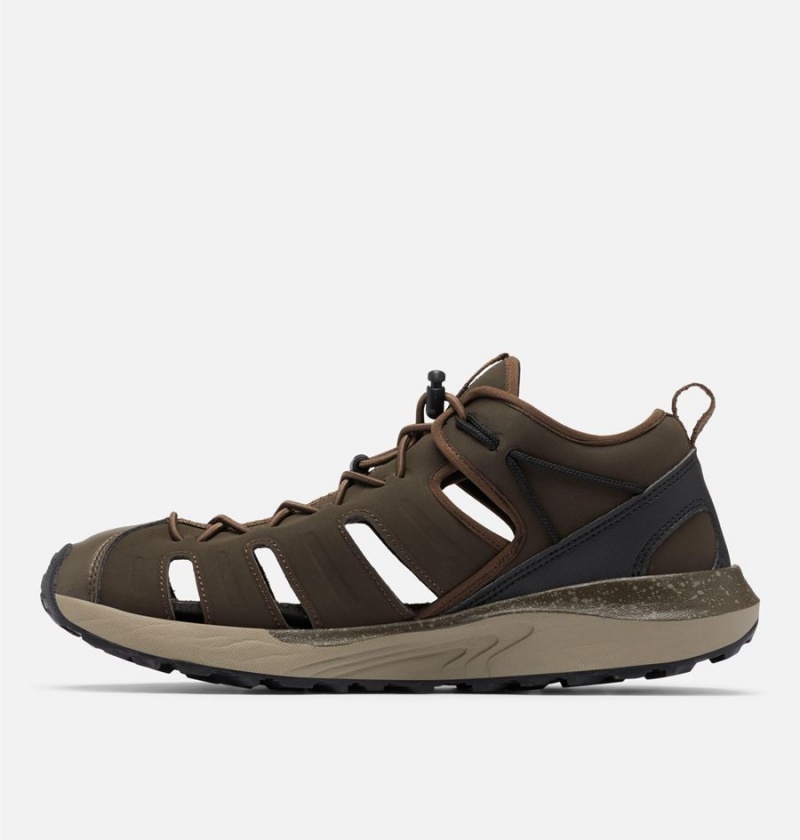 Brown Men's Columbia Trailstorm H20 Shoe Sandals | GOQCW-5097