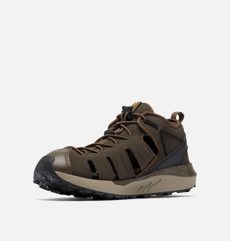 Brown Men's Columbia Trailstorm H20 Shoe Sandals | GOQCW-5097