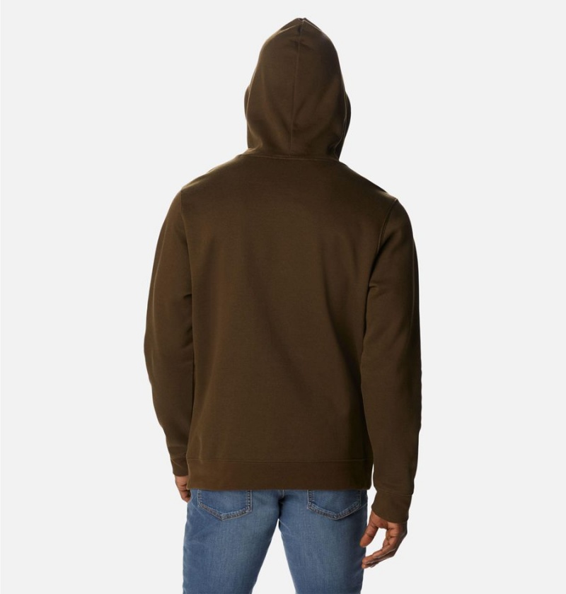 Brown Men's Columbia Trek Hoodie | XMJQT-8190