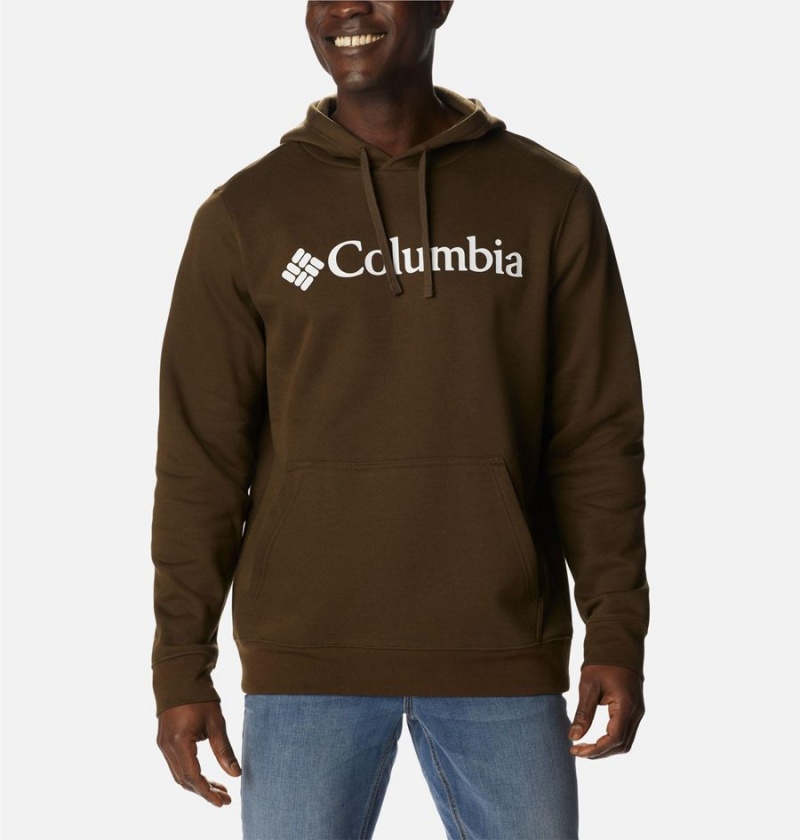 Brown Men\'s Columbia Trek Hoodie | XMJQT-8190