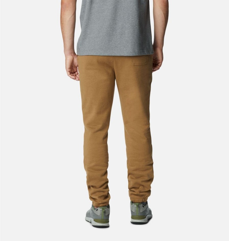 Brown Men's Columbia Trek Joggers Pants | LGZYI-1784