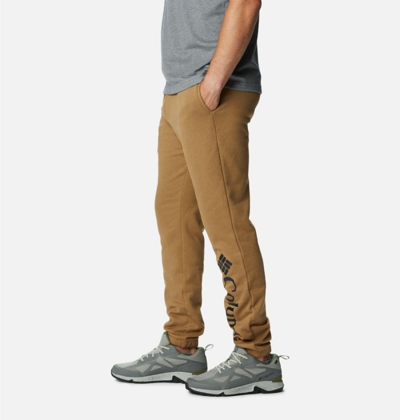 Brown Men's Columbia Trek Joggers Pants | LGZYI-1784