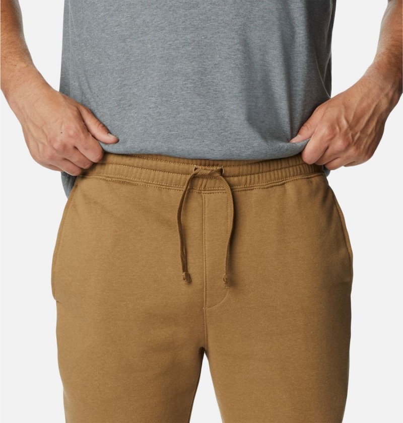 Brown Men's Columbia Trek Joggers Pants | LGZYI-1784