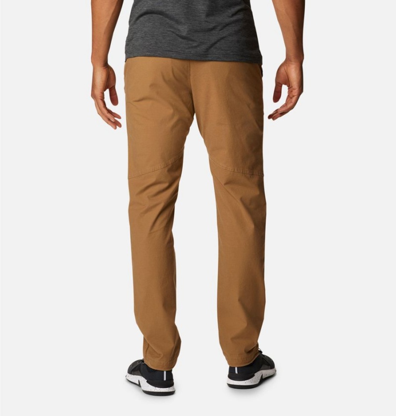 Brown Men's Columbia Wallowa Belted Pants | XNBEM-7198