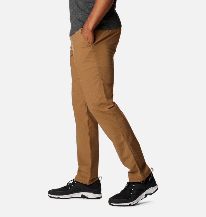 Brown Men's Columbia Wallowa Belted Pants | XNBEM-7198