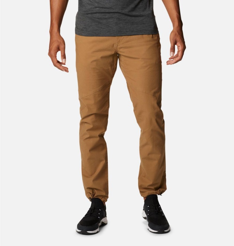 Brown Men's Columbia Wallowa Belted Pants | XNBEM-7198